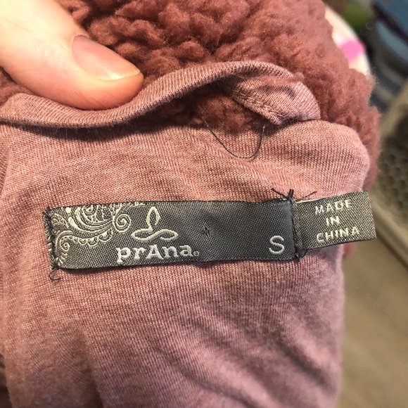 Prana ladies Sherpa coat size small - Picture 6 of 6